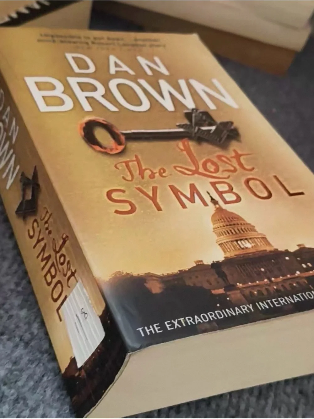 The Lost Symbol - Gold Hardcover Decorative Book